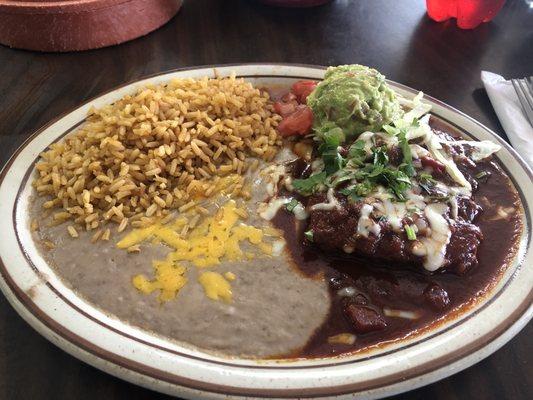 My favorite lunch dish here .. #19 - Steak En Chipotle