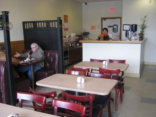 the dining room