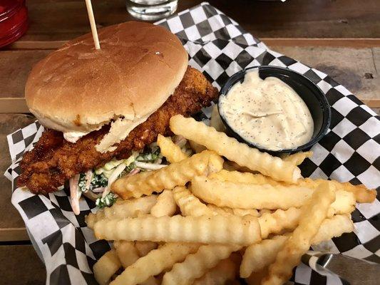 Nashville Hot Chicken Sandwich (level hot)