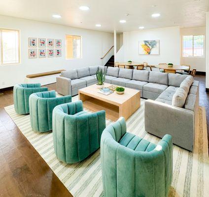 Group and experiential therapy area for adolescents and teens in Embark Behavioral Health's residential treatment center in Hurricane, Utah