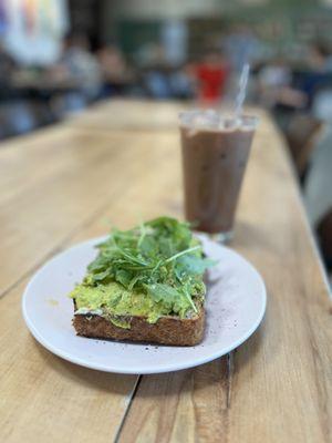 Avocado Hummus Toast