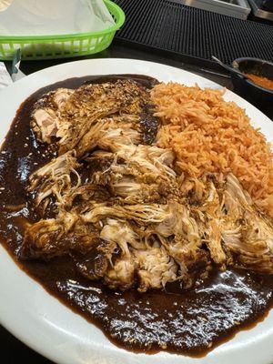 Chicken Mole. Very very good.