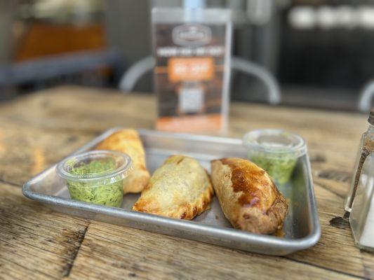 Empanada Trio (HH) Beef, Chicken & Veggie