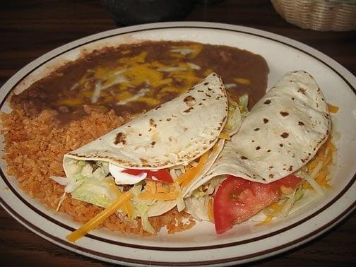 Taco Combo Plate (May 8, 2010)