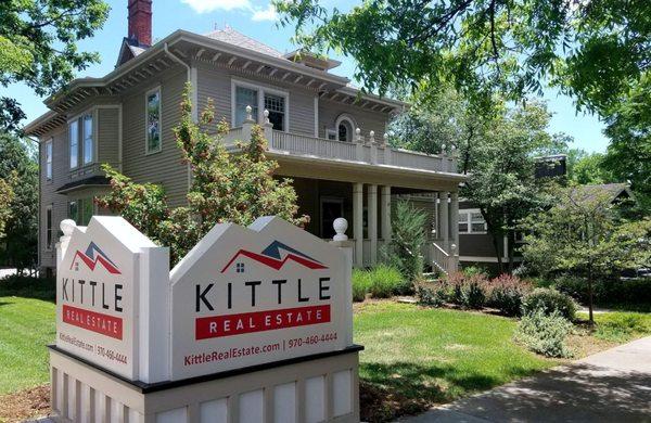 Kittle Real Estate office in beautiful Old Town Fort Collins