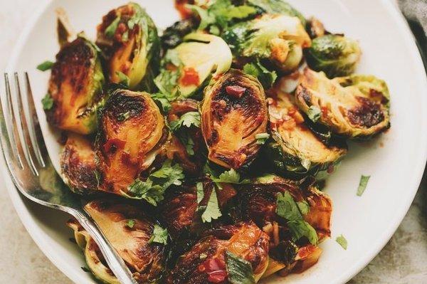 Glazed Brussel Sprouts