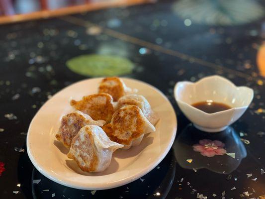 Pan Fried Pork Dumplings