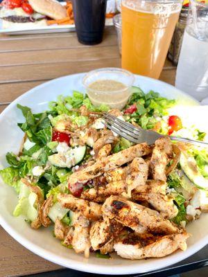 Blackened chicken salad