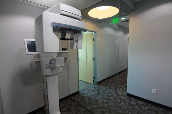 Our state of the art cone beam CT scanner with high resolution images yet virtually no radiation