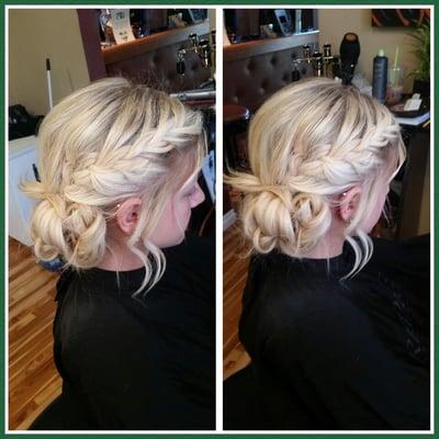 braided updo