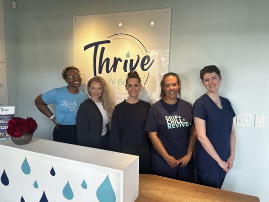 Thrive IV Bar Team