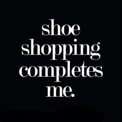 Shoe shopping is definitely one of most women's favorite past time!