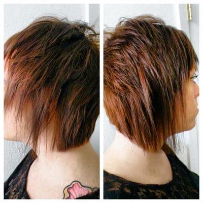 Cut & style by Cindy