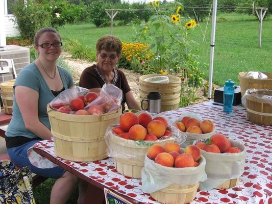 Our farm market run by the family