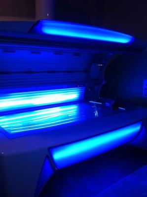 Tanning beds and spray tan booths