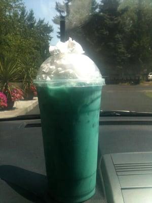 This is the Smurf! deliciousness in a cup!