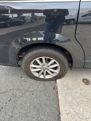 Flat tire