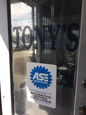 Tony's Auto Repair in Gardena, CA