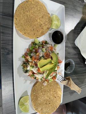 Tostada de Ceviche