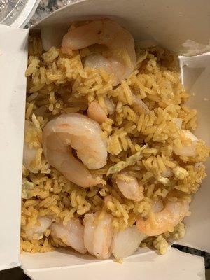 Shrimp Fried Rice - Deveined Shrimp - YAY!!