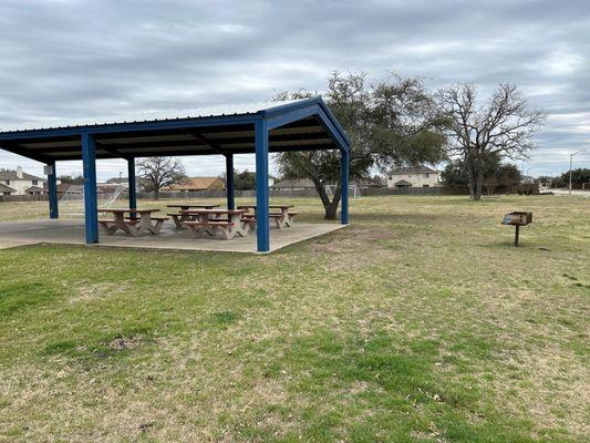 Covered picnic area