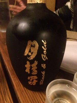 Black and Gold Sake