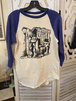 Authentic Jethro Tull 1978 concert tee, women's medium