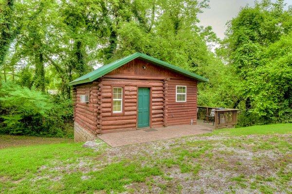 The Old Log Cabin at Off The Deep End