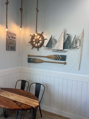 Wall decor and seating