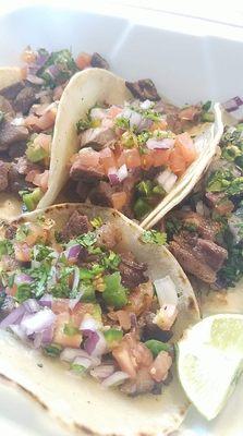 Carne asada tacos