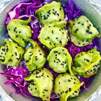 Vegan Mushroom Dumplings $15