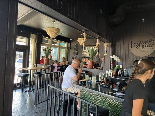 Bar and main dining room