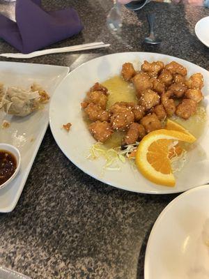 Orange chicken