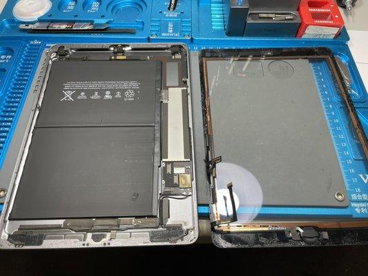 Apple iPad 8 - Broken lightning charger port replacement. Solder repair.