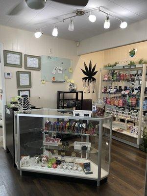 This is the inside of our Cannabis Dispensary in Oklahoma City