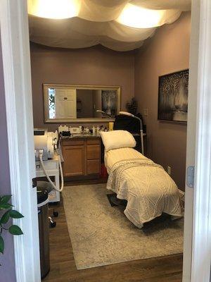 Laser Hair Removal room, Brown spot removal, Skin Tightening, Laser Lipo, Facials