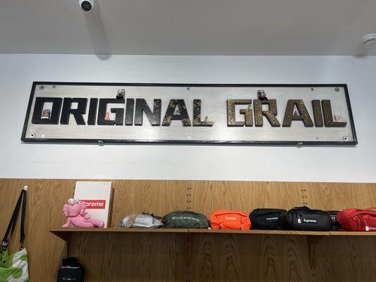 Front logo of the store