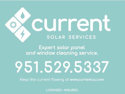 Give us a call for any of your Solar Panel or Window Cleaning needs. Ask us about what other great services we offer as well!!