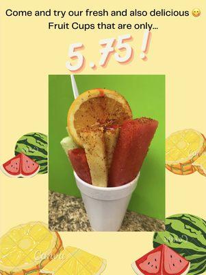 Fruit cup $5.75