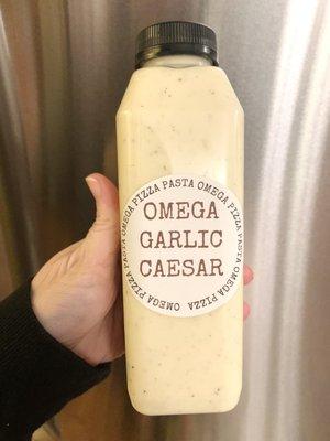 Homemade Caesar salad dressing