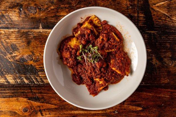 Ravioli Di Carne Fatta a Mano