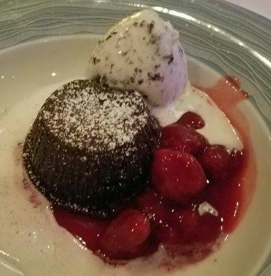 Chocolate lava cake - must get!