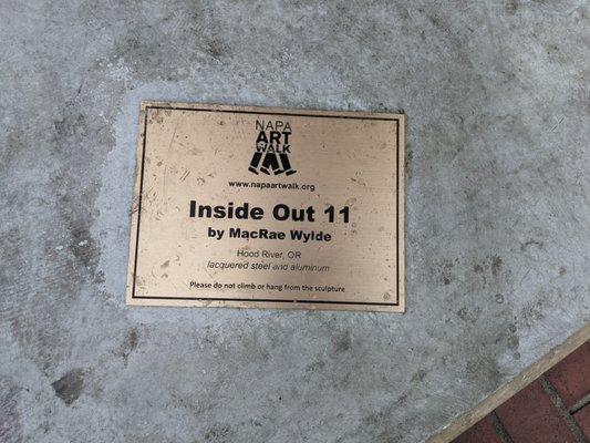 Inside Out 11, Napa