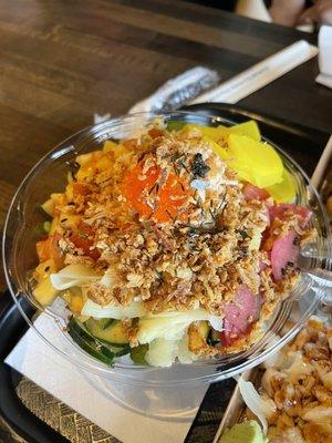 Build your own poke bowl