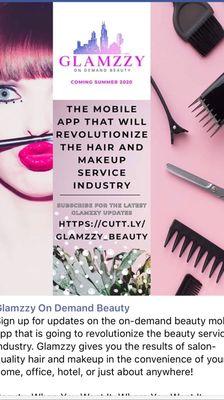 Glamzzy on demand app is here