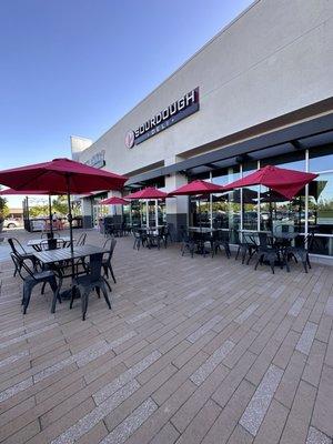 Outdoor seating