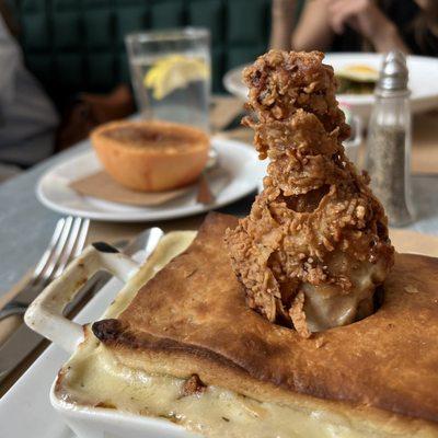 Fried Chicken Pot Pie