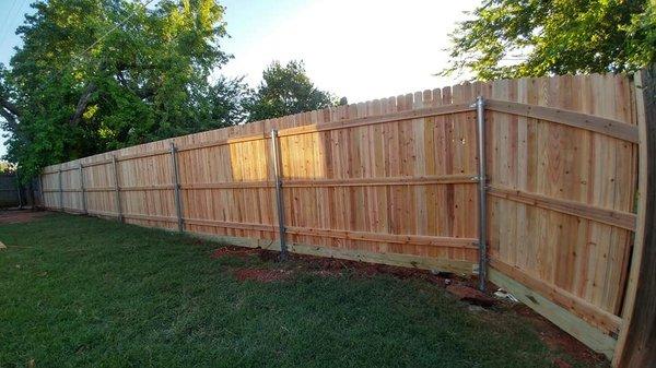 Fencing work