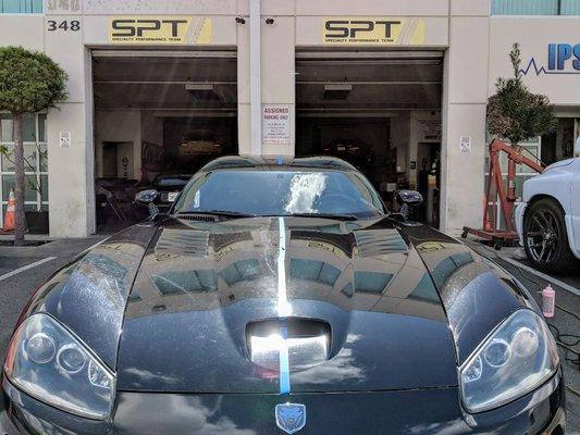 Birds Detail brings a classic Viper back to life with a buff and polish.