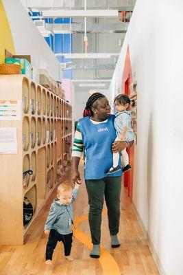 bright open hallways